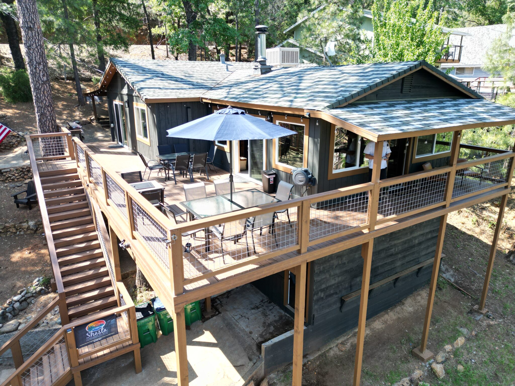 Waterfront Shasta Cabin Rentals
