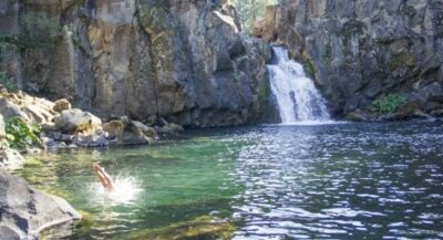 McCloud Falls - Upper Falls