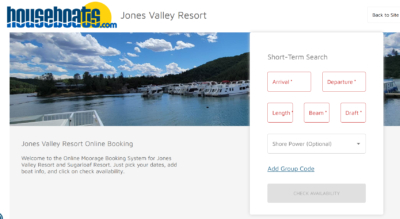 Sugarloaf Marina Boat Slip Booking Site