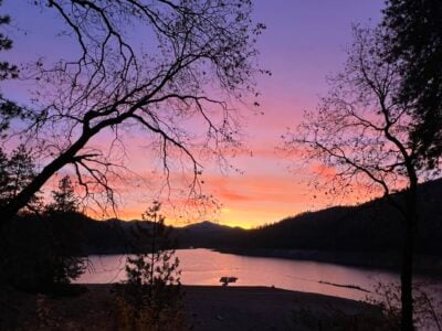 Winter at Shasta Lake