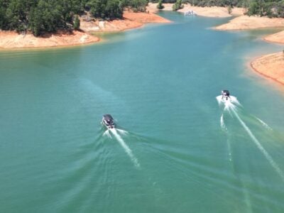 August at Shasta Lake