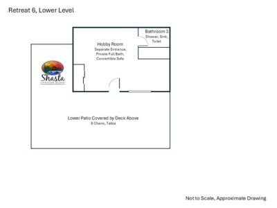 R6 Floor Plan - Lower