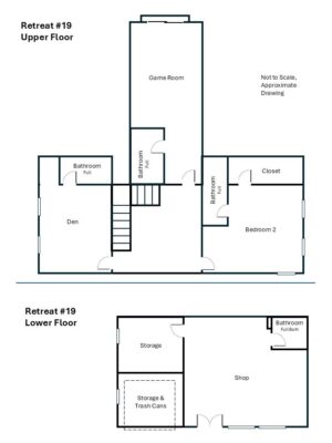 R19 Lower and Upper Floor Plan