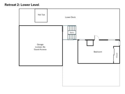 R2 Floor Plan Lower Level